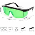 thumbnail image 2 of Lunettes de Sécurité Laser Vertes pour Niveaux Laser Rotatifs et Lunettes de Protection Laser Multi-Lignes, 2 of 5