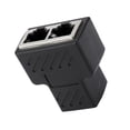 thumbnail image 1 of serony 1 To 2 Ways Splitter Professional Fast Connection Tool Home Office Using Small Ethernet Adapter Computer Fitting, 1 of 8
