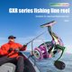 thumbnail image 4 of Carrete de baitcasting de pesca de metal Estable Ligero Resistente al desgaste para artes de pesca Hugtrwg Para estrenar, 4 of 9