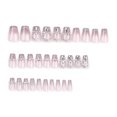 thumbnail image 4 of Juego de uñas de diamante brillante francés a presión | Blanqueamiento Avanzado | Manicura Misteriosa | Uñas postizas flexibles de cubierta completa con pegamento 1ml | 25 g | los 10,5x6,5x1,5cm |, 4 of 7