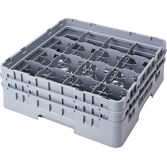 cambro ca16s800151 glass rack, max h 8 1/2 in, pk 2