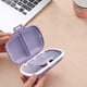 thumbnail image 4 of Estuche de almacenamiento para organizador de viajes | Pastillero diario de 8 compartimentos para bolso de bolsillo | Contenedor de plástico portátil | Diseño seguro de doble cerradura | 1 paquete, 4 of 6