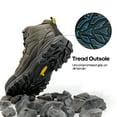 thumbnail image 5 of NORTIV 8 Men's Waterproof Hiking Boots Outdoor Mid Trekking Lightweight Mountaineering Shoes, 5 of 7