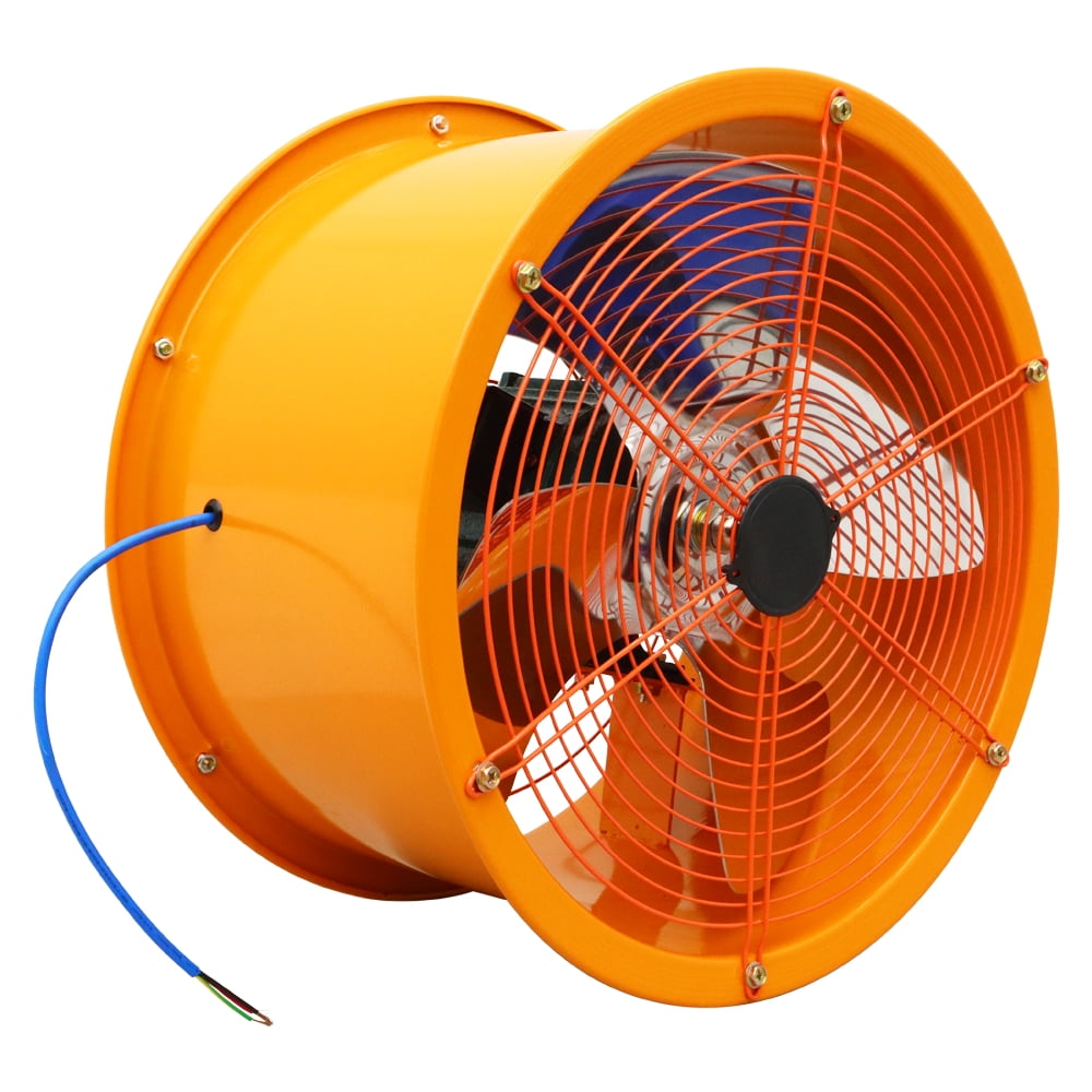 INTSUPERMAI 14 inch Exhaust Fan Cylinder Pipe Fan Wall Mounted 220V