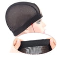 thumbnail image 4 of 2 Pcs 1.4X3 Inch U Part Wig Cap for Making Wig Medium Brown Lace Wig Cap Dome Mesh Stretch Weaving Wig Caps ( Medium,Black ), 4 of 5