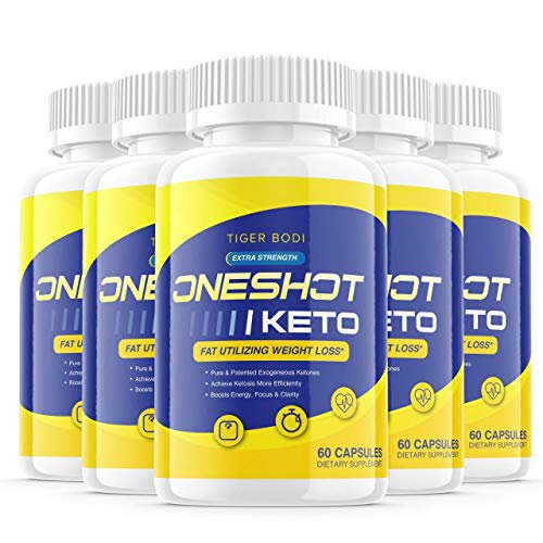 (5 Pack) One Shot Keto Pills Weight Management Limitless Extra Strength