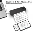 thumbnail image 2 of Impresora portátil Impresora térmica Bluetooth inalámbrica Kebredi, 2 of 6