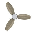 thumbnail image 4 of 48" 3-Blades Black/Gray Wifi Ceiling Fan with Remote and Dimmable Light, Timer/Schedule, 4 of 9