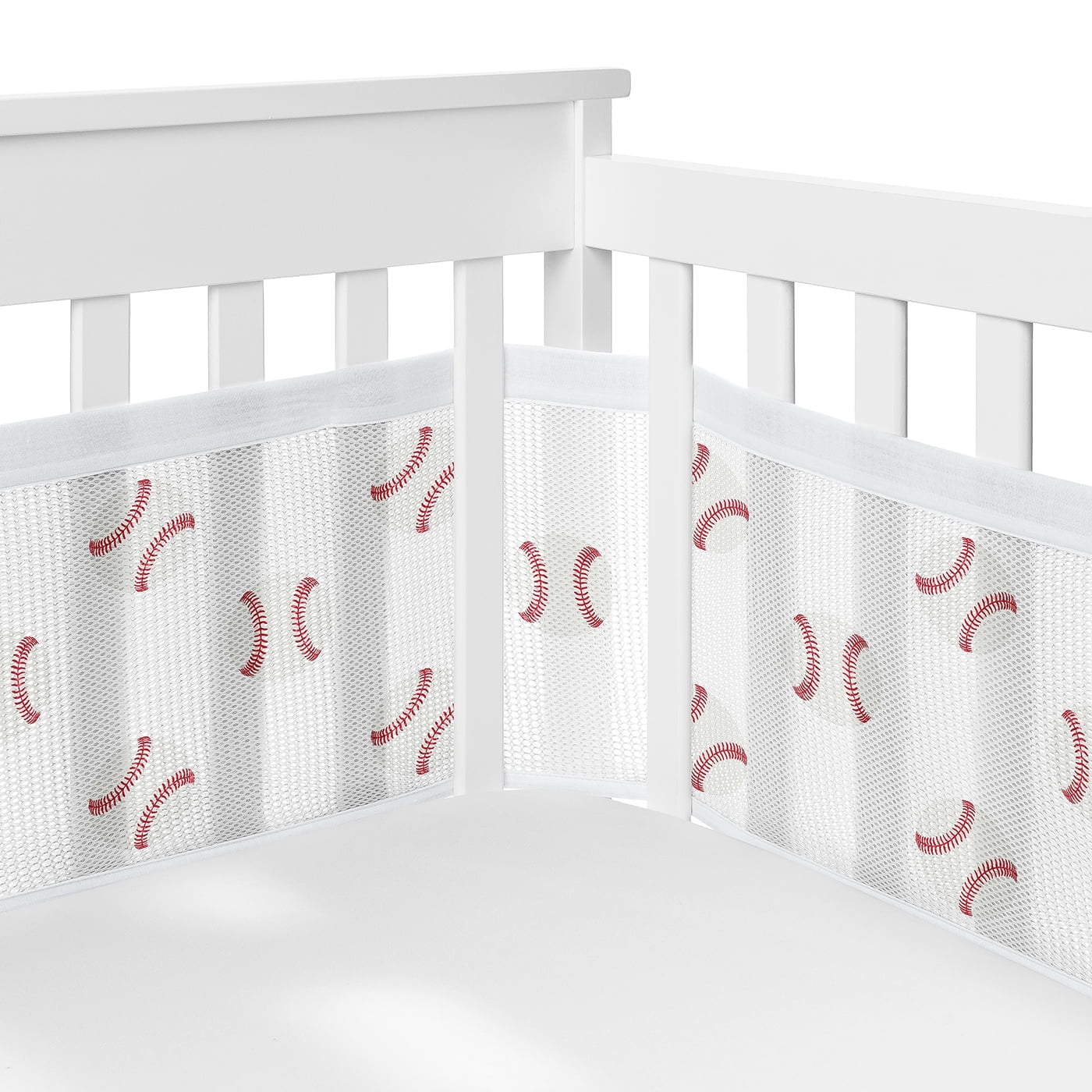 Bumper Pads Breathable Crib Bumpers Safe Safe Alternative To Cot