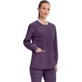 thumbnail image 4 of Cherokee Snap Front Scrub Jackets for Women, Workwear Revolution Soft Stretch WW310, 4 of 9