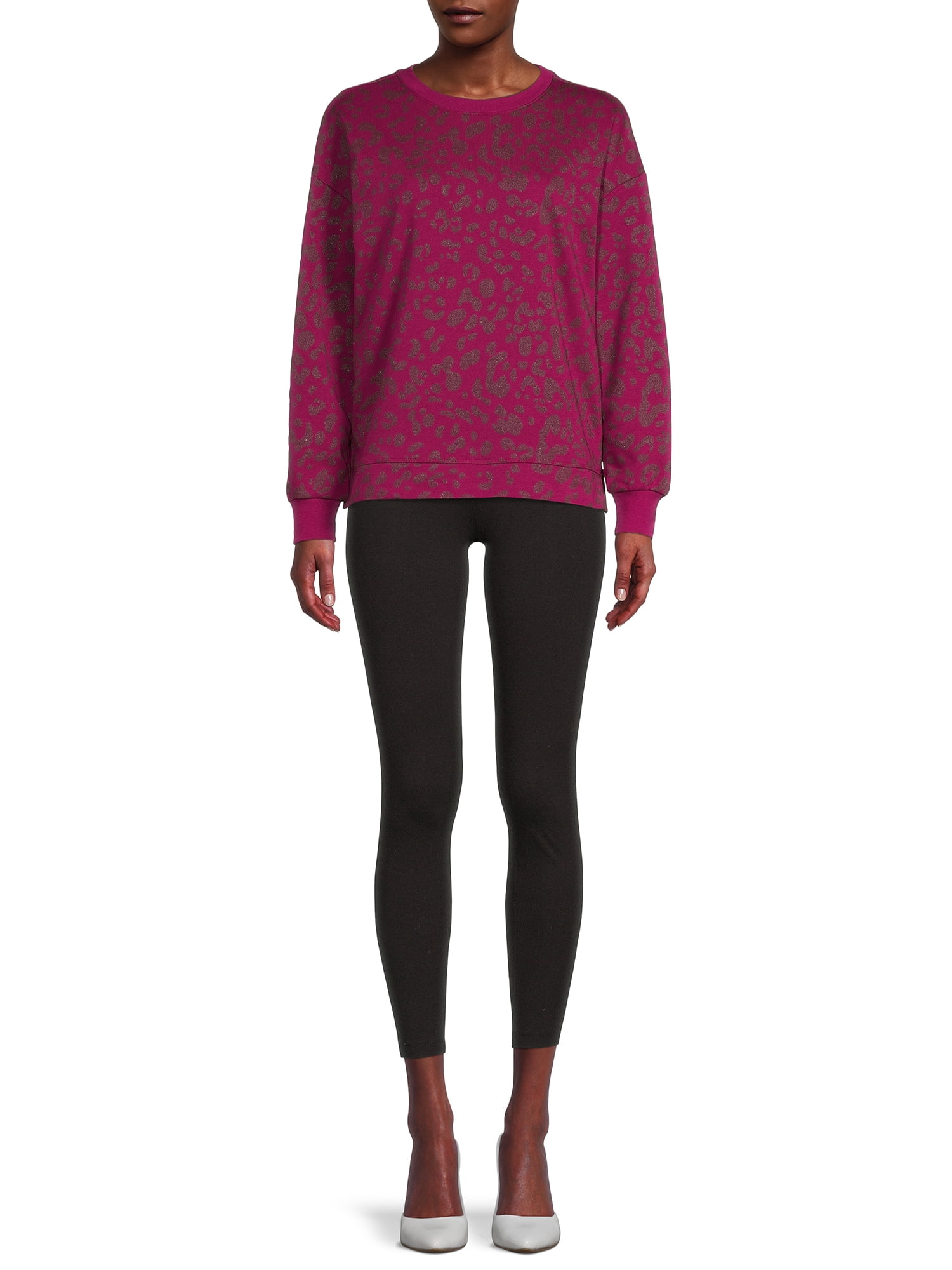 RealSize Women's Stretch Jersey Leggings, XS-XXXL