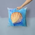 thumbnail image 2 of Carolines Treasures 8009PW1414 Shells Decorative Canvas Fabric Pillow, 14Hx14W, multicolor, 2 of 4