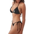 thumbnail image 2 of Disketp Astronaut Sitting On Mercury Planet para Bañador de Dos Piezas para Mujer, Bikini Sexy Halter String, Conjunto de Bikini en Triángulo, 2 of 6