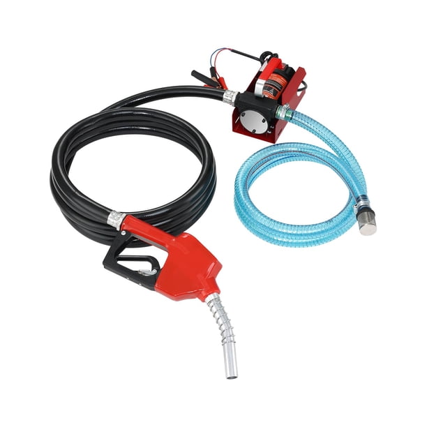 Kit de bomba de transferencia de combustible VEVOR Diesel 12V 10L/min con boquilla