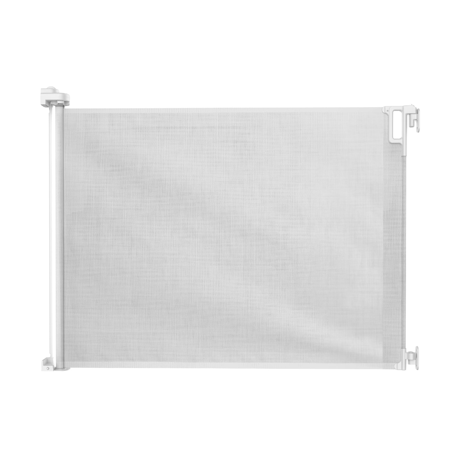 Perma Child Safety 79 in. Wide x 38 in. Tall White Ultimate Retractable Baby Gate