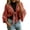 Wine, variant on Cmfcve Women's Tie Front Crop Cardigans Long Bell Sleeve Cotton Linen Shrugs Casual Summer Beach Cover Ups