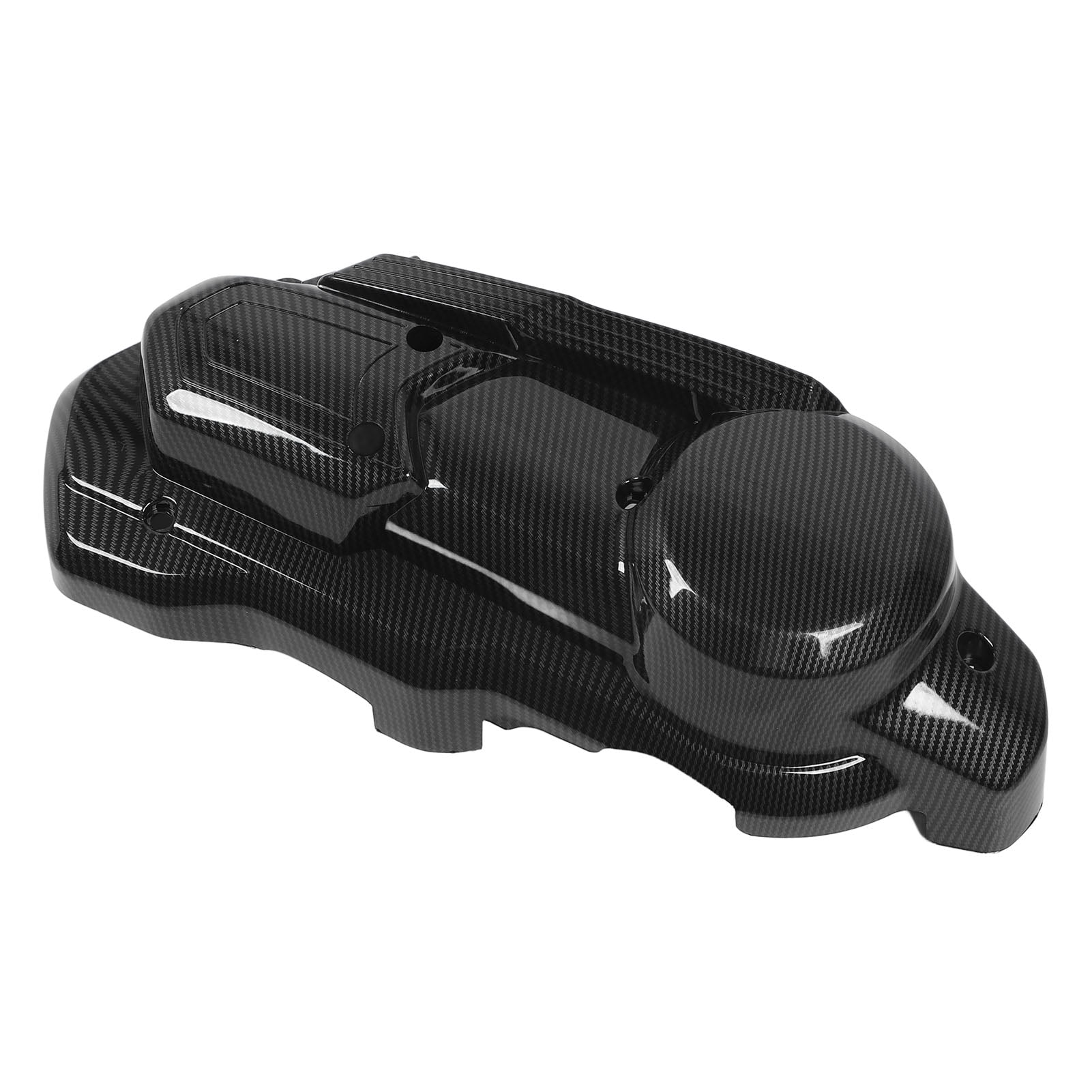NFTIGB Motorcycle Chain Gear Cover Carbon Fiber Style Protective Chain Gear Cover Protector for Yamaha NMAX 125 155 2020-2024