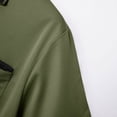 thumbnail image 5 of Guluxicc Men's Dress Shirts with Pocket Pullover Button Closure Short Sleeve Henley Tops for Business Casual Wear Spring Summer Casual Outfits, 5 of 8