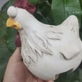thumbnail image 2 of 3 uds decoración de gallo, escultura artística de patio de pollo, decoración rústica para valla de pollo, divertida, 2 of 9