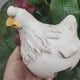 thumbnail image 2 of 3 uds decoración de gallo, escultura artística de patio de pollo, decoración rústica para valla de pollo, divertida, 2 of 8