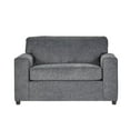 thumbnail image 3 of New Classic Furniture Kylo 2 PC Fabric Sofa and Cuddle Chair Set in Ash Gray, 3 of 9