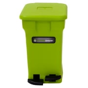 CompoKeeper 6 Gallon Kitchen Compost Organic Waste Bin Trash Can, Green