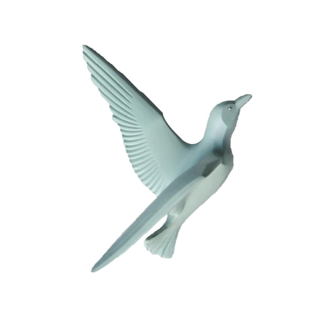 Estatua de pájaros de gaviota voladora náutica, escultura artística de animales, artesanía de resina, decoraciones colgantes, decoración de d BLESIY Colgante 3D Gaviota voladora