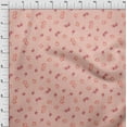 thumbnail image 3 of oneOone Silk Tabby Fabric Pomegranate Fruit Decor Fabric Printed BTY 42 Inch Wide, 3 of 4