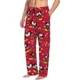 thumbnail image 2 of Mickey Men's Pajama Pants Sizes M-3XL Casual Long Sleepwear Lounge Pants Athletic Pant Workout Joggers Pant(S), 2 of 7