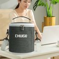 thumbnail image 5 of CASAFUN Lunch Bag for Women & Men Adult Insulated Lunch Box, Small Leakproof Cooler Food Lunch Containers Reusable High Capacity Lunch Tote Bags for Pinic, Work, Travel, Outdoor, 5 of 5