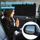 thumbnail image 3 of 2 cortinas para parabrisas delantero y trasero de coche con protección magnética, rayos UV y bloque de calor solar para ventanas de coche, parasoles de privacidad universales para coches (ventana, 3 of 4