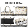 thumbnail image 2 of Large Capacity Tote Bag,Cute Cartoon Pug Handbag Fashion Luxury Tote Bag,15.7"x13"x 5.1" Inches,Laptop Compatible, 2 of 2
