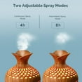 thumbnail image 3 of DAKIMOE Humidifier for Room Cool Mist Humidifier 300 ML Vaporizer Mini Humidifier for Bedroom with Night Light USB Charge Flower Vase Shape, 3 of 6