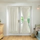 thumbnail image 1 of Cortinas de 2 paneles para puerta con bolsillo para barra, cortinas con ojales de privacidad Tomshoo  Blanco, 1 of 7