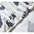 thumbnail image 4 of Eddie Bauer Bear Family Flannel Sheet Set, King, Gray, 4 of 5