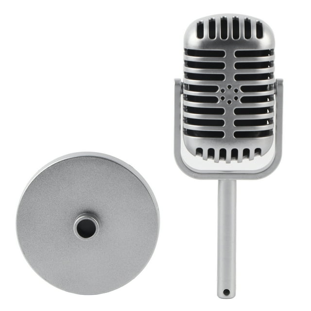 Karaoke Prop Mic,Classic Prop Microphone for Classic Prop Microphone Fake Microphonefor Filming True Excellence