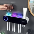 thumbnail image 4 of New Sterilizing Toothbrush Storage Rack Non Drilling Toothbrush Multi Functional Toothbrush, 4 of 6