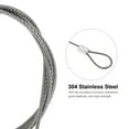 thumbnail image 4 of Unique Bargains Stainless Steel Cable, 2 Pack PVC Coated 1/16' Wire Rope for Deck Railing 3.3ft, 4 of 4