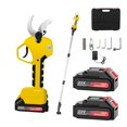thumbnail image 2 of Electric Pruning Shears, Cordless Pruner With 75 Inch Foldable Extension Pole, Tool Belt ,High Efficiency, 2 of 5