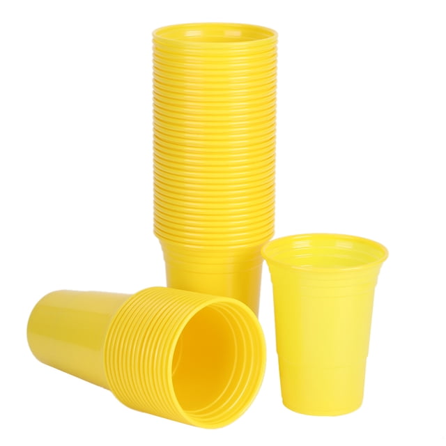 Juego de fiesta, vaso desechable para fiesta, 50 Uds., 450ml, muy recomendado
