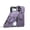 Purple, variant on Phone Case for iPhone 17 Slide Camera Magnetic Cover with Magnetic 360 Rotating Ring Holder Stand Hybrid Mobile Cell Accessories for iPhone 17, Silver