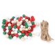 thumbnail image 5 of Cuentas de madera navideñas ANGGREK a granel 5 colores, 5 of 7
