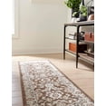 thumbnail image 2 of Rugs.com Charlotte Collection Rug – 13 Ft Runner Brown Low-Pile Rug Perfect For Hallways, Entryways, 2 of 7