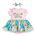 thumbnail image 1 of Baby Clothing Baby Rompers Girl Dresses Baby Outfit Ropa De Bebe NiñA Baby Girl Clothes 9-12 Months, 1 of 9