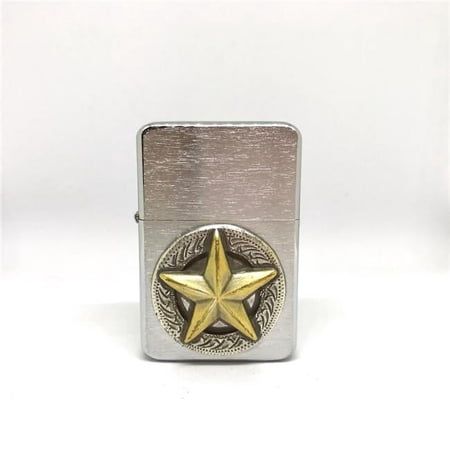 Single Torch Pocket Lighter – (Antique Texas Star)