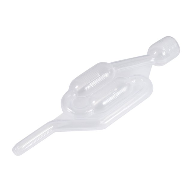Válvula de Retención de Escape Unidireccional de Plástico, Válvulas Selladas Con Agua, Fermentación de Vino Casera, Transparente
