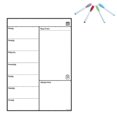thumbnail image 2 of Magnetic Whiteboard Fridge Calendar Of Menu Planner, Memo, 2 of 5