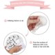 thumbnail image 4 of Silver Pink Balloons Garland Kit, 106pcs White and Silver Confetti Metallic Latex Balloons Arch with 16ft Tape Strip & Dot Glue for Girl Baby Shower, 4 of 4