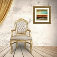 thumbnail image 3 of Loreth, Lanie 26x26 Gold Ornate Wood Framed with Double Matting Museum Art Print Titled - Rustic Sea Square I, 3 of 4
