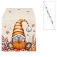 thumbnail image 3 of Fall Decorations Table Runner,Pumpkin Pattern Fall Dining Table Decor Flags,Thanksgiving Dinner Table Layout,12.99x72.04 Inch,Orange, 3 of 6